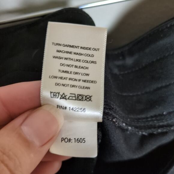 FIGS High Waisted Zamora Jogger Scrub Pants Black PO 1605 Women's Petite XL - Picture 6 of 6